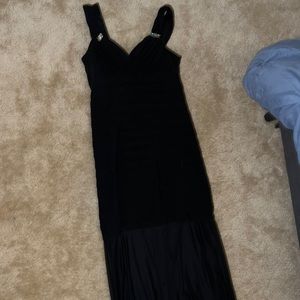 Long black dress